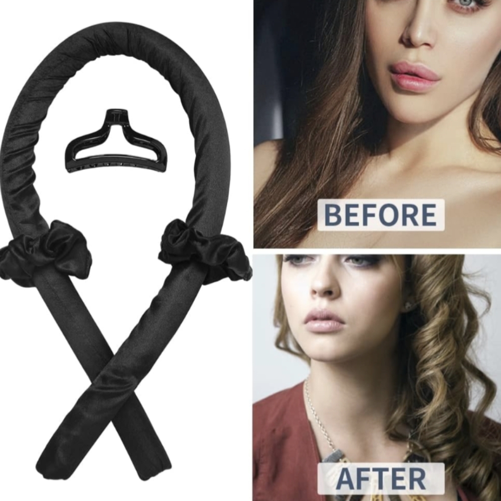 Heatless Overnight Curling Set,  No-Heat Soft Curls, NIB